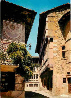 Delcampe - Carte Postale - 01 - Pérouges - Cité Médiévale - Le Cadran Solaire - La Maison Cazin - Le Manoir - Carte Neuve - CPM - V - Pérouges