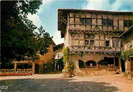 Delcampe - Carte Postale - 01 - Pérouges - Cité Médiévale - Ostellerie - Maison Historique Du 13e Siècle - La Rue Du Prince - Carte - Pérouges