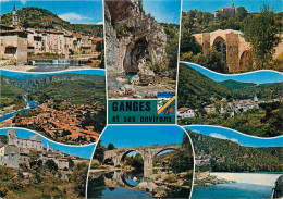 Delcampe - Carte Postale - 34 - Ganges - Et Ses Environs - Multivues - CPM - Voir Scans Recto-Verso - Poscard - Carta Postal -  Pos - Ganges