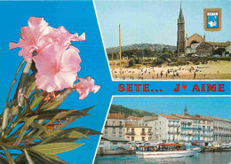 Delcampe - Carte Postale - 34 - Sète - Multivues - Fleurs - CPM - Voir Scans Recto-Verso - Poscard - Carta Postal -  Postkarte - Sete (Cette)