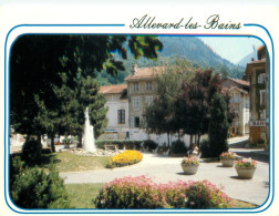 Delcampe - Carte Postale - 38 - Allevard Les Bains - Place De L'Eglise - Fleurs - CPM - Carte Neuve - Voir Scans Recto-Verso - Posc - Allevard