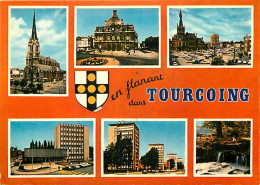 Delcampe - Carte Postale - 59 - Tourcoing - Multivues - Blasons - CPM - Voir Scans Recto-Verso - Poscard - Carta Postal -  Postkart - Tourcoing