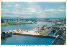 Delcampe - Carte Postale - Irlande - Limerick - Limerick City - River Shannon And The Docks - Ireland - Irlanda - CPM - Voir Scans - Limerick
