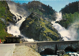 Delcampe - Carte Postale - Norvège - Latefoss, Odda, Hardanger - Norge - Norway - CPM - Voir Scans Recto-Verso - Poscard - Carta Po - Norwegen