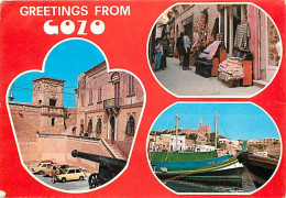 Delcampe - Carte Postale - Malte - Gozo - Multivues - Automobiles - Malta - CPM - Voir Scans Recto-Verso - Poscard - Carta Postal - - Malta