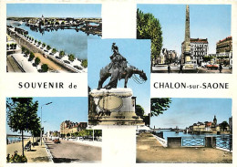 Delcampe - Carte Postale - 71 - Chalon Sur Saone - Multivues - Etat Pli Visible - CPM - Voir Scans Recto-Verso - Poscard - Carta Po - Chalon Sur Saone