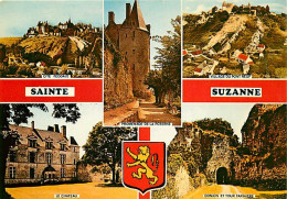 Delcampe - Carte Postale - 53 - Sainte-Suzanne - Multivues - Blasons - CPM - Voir Scans Recto-Verso - Poscard - Carta Postal -  Pos - Sainte Suzanne