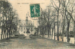 Delcampe - Carte Postale Ancienne - 94 - Vincennes - Le Cours Marigny Et La Mairie - CPA - Oblitération De 1907 - Voir Scans Recto- - Vincennes
