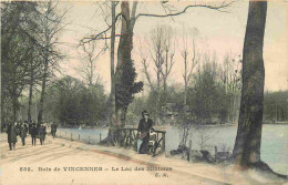 Delcampe - Carte Postale Ancienne - 94 - Vincennes - Bois De Vincennes - Lac Des Minimes - Animée - Colorisée - CPA - Voyagée En 19 - Vincennes