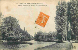 Delcampe - Carte Postale Ancienne - 94 - Vincennes - Bois De Vincennes - Le Lac Daumesnil Et Le Pont Des Iles - Canotage - CPA - Ob - Vincennes