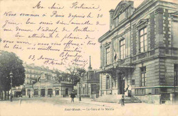 Delcampe - Carte Postale Ancienne - 94 - Saint Mande - La Gare Et La Mairie - Animée - Précurseur - CPA - Oblitération De 1903 - Vo - Saint Mande