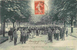 Delcampe - Carte Postale Ancienne - 94 - Vincennes - Hopital Militaire Bégin - La Musique - Animée - Militaria - CPA - Oblitération - Vincennes
