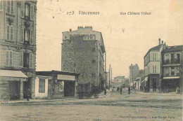 Delcampe - Carte Postale Ancienne - 94 - Vincennes - Rue Clément Viénot - Animée - CPA - Oblitération De 1906 - Voir Scans Recto-Ve - Vincennes