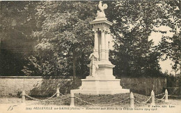 Delcampe - Carte Postale Ancienne - 69 - Belleville Sur Saone - Monument Aux Morts De La Grande Guerre 1914 1918 - CPA - Voir Scans - Belleville Sur Saone