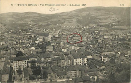 Delcampe - Carte Postale Ancienne - 69 - Tarare - Vue Générale, Côté Sud - Correspondance - Voyagée En 1919 - CPA - Voir Scans Rect - Tarare
