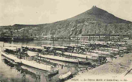 Delcampe - Carte Postale Ancienne - Algérie - Oran - La Défense Mobile Et Santa Cruz - Animée - Bateaux - CPA - Voir Scans Recto-Ve - Oran