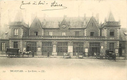 Delcampe - Carte Postale Ancienne - 60 - Beauvais - La Gare - Précurseur - Animée - Oblitération Ronde De 1904 - CPA - Voir Scans R - Beauvais