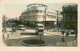 Delcampe - Carte Postale Ancienne - Israel - Tel Aviv - Allenby Road - Animée - Colorisée - Automobiles - Bus - Autocar - CPA - Voi - Israel