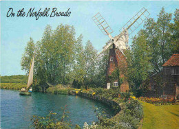 Delcampe - Carte Postale - Moulin à Vent - Royaume‑Uni - Norfolk Broads - Hunsett Mill - River Ant - CPM - Voir Scans Recto-Verso - - Windmühlen