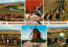 Delcampe - Carte Postale - Vignes - Champagne - Vendanges Champenoises - Multivues - CPM - Voir Scans Recto-Verso - Poscard - Carta - Weinberge