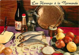 Delcampe - Carte Postale - Recettes De Cuisine - Harengs à La Normande - Gastronomie - CPM - Voir Scans Recto-Verso - Poscard - Car - Küchenrezepte