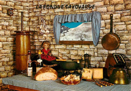Delcampe - Carte Postale - Recettes De Cuisine - Fondue Savoyarde - Poupées - Carte Neuve - Gastronomie - CPM - Voir Scans Recto-Ve - Küchenrezepte