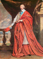 Delcampe - Carte Postale - Art - Peinture Histoire - Philiippe De Champaigne - Portrait Du Cardinal De Richelieu - CPM - Voir Scans - Geschichte