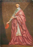 Delcampe - Carte Postale - Art - Peinture Histoire - Philiippe De Champaigne - Portrait Du Cardinal De Richelieu - Musée Du Louvre - Geschichte