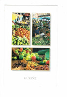 Delcampe - Cpm - Guyane - Cayenne - Marché Et épices - Marchande Avocat Piment Balance Pesée Poivron étoile Anis - Cayenne