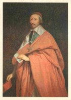 Delcampe - Carte Postale - Art - Peinture Histoire - Cardinal De Richelieu - Portrait - Peintre Philippe De Champaigne - Musée De V - Geschichte
