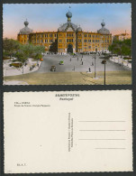 Delcampe - Portugal Lisboa Old RP Postcard Praca De Touros Campo Pequeno Arena Street Scene - Non Classés