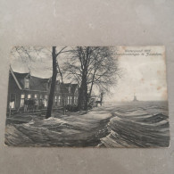 Delcampe - Watersnood 1916 // Zaandam Overstroomingen Te (Molen) 1916 Vlekkig Beetje Sleets - Zaandam