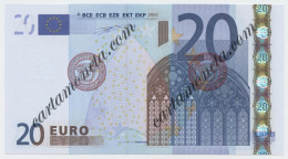 Delcampe - 20 EURO EUROPEAN CENTRAL BANK PORTUGAL I SERIES DUISENBERG U001A1 2002 FDS-/FDS - Other - Europe