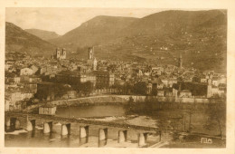 Delcampe - CPA-12- MILLAU - Vue Générale - Ed. "Flim" N° 294_ TBE _2 Scans - Millau