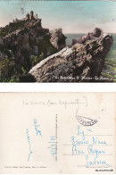 Delcampe - # REPUBBLICA DI S. MARINO: LA ROCCA CON BELLEZZA IN COSTUME    1957 - San Marino