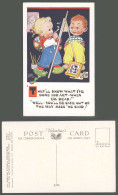 Delcampe - MABEL LUCIE ATTWELL Old Postcard Know What I've Done For Art When I'm Dead 5329 - Non Classés