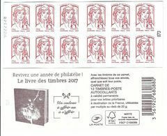 Delcampe - CARNET 12TP CIAPPA - TVP LP20g -  LE LIVRE DES TIMBRES 2017 - NUMERO COMPTABLE - NEUF - NON PLIE - Autres & Non Classés