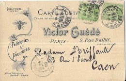 Delcampe - PRECURSEUR: Pelleteries Fourrures Victor Guédé 9, Rue Baillif PARIS (non Renouvelable - Offre Inférieure Refusée) - Kunsthandwerk