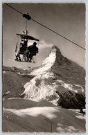 Delcampe - Zermatt Sesselbahn U Matterhorn Carte Postale Postcard - Zermatt