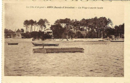 Delcampe - Ares Bassin D'Arcachon La Plage à Marée Haute - Arès