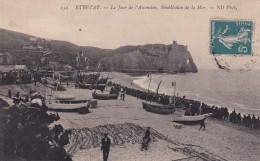 Delcampe - ETRETAT    JOUR DE L'ascension    Benediction  De La Mer - Etretat