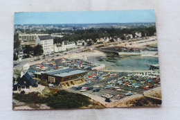 Delcampe - Cpm 1970, Carnac Plage, Vue Générale Aérienne Du Port, Base Nautique, Morbihan 56 - Carnac