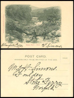 Delcampe - South Africa Natal Old Postcard Native Black Men Crossing Umlaas River Scene, UB - Non Classés