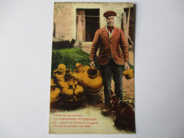 Delcampe - Cpa...la Normandie Pittoresque...cannes A Lait...animée...1925... - Bauern