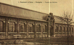 Delcampe - Belgique     CPA     MOMIGNIES    Pensionnat De Reims   Façade Des Ateliers - Momignies