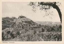 Delcampe - CETONA AMPIA VEDUTA PANORAMICA VIAGGIATA ANNO 1958 - Siena