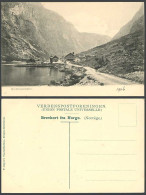 Delcampe - Norway 1906 Old Postcard Gudvangen Mountains Lake Panorama Norge, F. Beyer's 511 - Non Classés