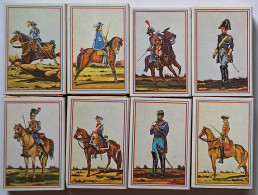 Delcampe - LOT DE 8 BOITES D'ALLUMETTES SEITA FRANCE - MILITARIA - HISTOIRE DE LA GENDARMERIE - UNIFORME - CAVALIER ETC - Boites D'allumettes