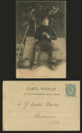 Delcampe - Soldier Le Vin De Ordinaire Ordinary Wine Old Postcard - Non Classés