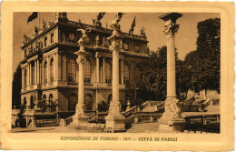 Delcampe - TORINO CITTÀ - Esposizione 1911 - Padiglione Della Città Di Parigi - NV - #006 - Ausstellungen